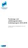 Forsknings- och utbildningsnämndens kvalitetsprogram Fastställt av forsknings- och utbildningsnämnden , dnr L 2014/159.