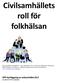 Civilsamhällets roll för folkhälsan