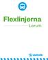 Anmäl dig till flexlinjen Du kan anmäla dig via Lerums kommun på telefon eller via hemsidan   kollektivtrafik.
