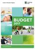 Askim-Frölunda-Högsbo BUDGET.