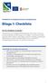 Bilaga 1: Checklista. Handbok för strategisk kommunal vattenplanering. Hur ska checklistan användas? Nyckelfrågor för strategisk vattenplanering