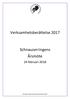 Verksamhetsberättelse Schnauzerringens Årsmöte. 24 februari 2018