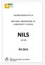 FÄLTINSTRUKTION FÖR NATIONELL INVENTERING AV LANDSKAPET I SVERIGE NILS. och Ä&B ÅR SLU Institutionen för skoglig resurshushållning Umeå