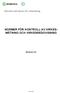 NORMER FÖR KONTROLL AV VIRKES- MÄTNING OCH VIRKESREDOVISNING