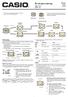 Bruksanvisning. Tidvisning. Modul AQF-100 AQF-101