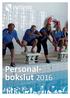 Personal- bokslut 2016