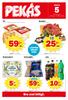 25 :- 10 :- 5 :- Bra mat billigt. LÅGPRIS SEDAN 1981 VECKA. 5-pack. Ost Arla, Ca 0,75-1,2 kg, Edamer 23%, Gouda 28%, Port Salut 26%.