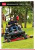 GROUNDSMASTER 7200-D / 7210-D