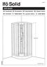 Ifö Solid. SKR 90x90. SE Duschkabin DK Brusekabine NO Duschkabinett. GB Shower Cubicle. RU душевая кабина. Max