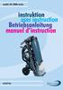 instruktion user instruction Betriebsanleitung manuel d instruction