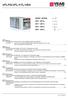 VFLPG/VFL/VTL/VRA MTEM / MTEML MTX / MTXL MTY / MTYL MTC / MTCL MTP / MTPL. GB Manual. RU Руководство