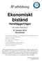 JP utbildning. Ekonomiskt bistånd. Handläggarfrågor. Nils Allan Danielsson. 21 januari 2015 Stockholm