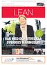 LEAN 4TIPS VAR MED OCH UTVECKLA SVERIGES NÄRINGSLIV. Nr. 5 / Maj 2010