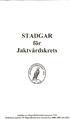 STADGAR for Jaktvardskrets