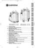 D Betriebsanleitung Tauchpumpe / Schmutzwasserpumpe GB Operating Instructions Submersible Pump / Dirty Water Pump