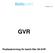 GVR Postbeskrivning för batch-filer till GVR