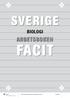 SVERIGE BIOLOGI ARBETSBOKEN FACIT