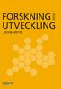 FORSKNING UTVECKLING OCH