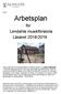 Arbetsplan. för Lendahls musikförskola Läsåret 2018/2019