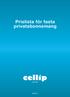 Prislista för fasta privatabonnemang. cellip mars Utgåva 6