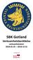 SBK Gotland Verksamhetsberättelse verksamhetsåret