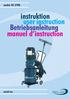 instruktion user instruction Betriebsanleitung manuel d instruction