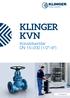 KLINGER KVN Kolvslidventiler DN (1/2 8)