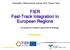 FIER Fast-Track Integration in European Regions