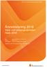 Årsredovisning 2018 Vård- och omsorgsnämnden Helår 2018