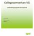 Collegesamverkan VG. Utvärderingsrapport från Apel AB. Augusti 2018 Anders Axelsson Apel AB