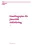 Handlingsplan för jämställd folkbildning