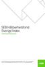 SEB Hållbarhetsfond Sverige Index
