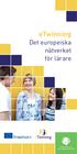 etwinning Det europeiska nätverket för lärare