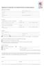 Application for membership in The Swedish Association of Graduate Engineers