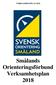 VERKSAMHETSPLAN 2018 Smålands Orienteringsförbund Verksamhetsplan 2018
