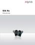 Silk Nx. Bruksanvisning. Hearing Systems