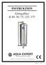 INSTRUKTION Göingefilter K 40, 50, 75, 125, 175