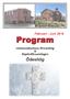 Februari - Juni Program. Immanuelkyrkans församling & Baptistförsamlingen. Ödeshög