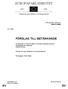 EUROPAPARLAMENTET. Utskottet för miljö, folkhälsa och livsmedelssäkerhet FÖRSLAG TILL BETÄNKANDE