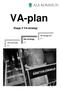 VA-plan. Etapp 2 VA-strategi