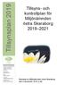 Tillsynsplan Tillsyns- och kontrollplan för Miljönämnden östra Skaraborg