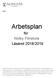 Arbetsplan. för Nolby Förskola Läsåret 2018/2019