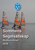 Sommens Segelsällskap. Medlemsblad Sommens Segelsällskap 1