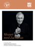 Mozart med Zacharias. 6 september 2018 Uppsala Kammarorkester Christian Zacharias, dirigent & piano