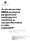 Är teknetium-99m DMSA-scintigrafi på barn 0-2 år berättigad vid utredning av njurparenkymskad or efter pyelonefrit?