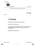 EUROPAPARLAMENTET Utskottet för miljö, folkhälsa och livsmedelssäkerhet. från utskottet för miljö, folkhälsa och livsmedelssäkerhet