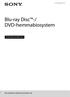 Blu-ray Disc -/ DVD-hemmabiosystem