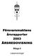 Försvarsmaktens årsrapporter 2003 ÅRSREDOVISNING. Bilaga 8. Läsanvisningar