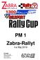 PM 1 Zabra-Rallyt 4:e Maj 2019