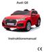 Audi Q5 Instruktionsmanual